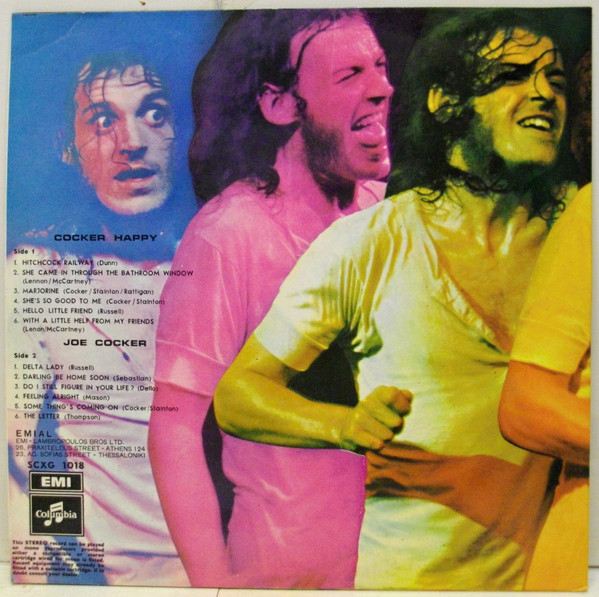 Joe Cocker - Cocker Happy - Used Vinyl Record image 2