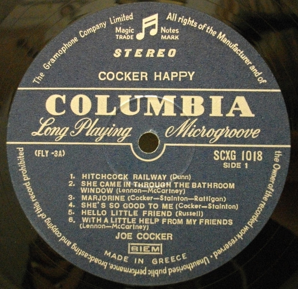 Joe Cocker - Cocker Happy - Used Vinyl Record image 3