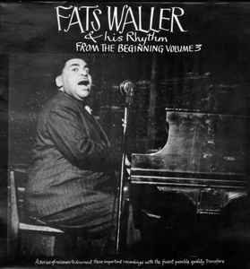 Fats Waller & His Rh - From The Beginning Volume 3 - Used Vinyl Record image 1