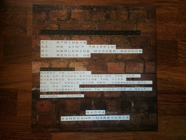 Liquid - &  E.P - Used Vinyl Record 12" image 2