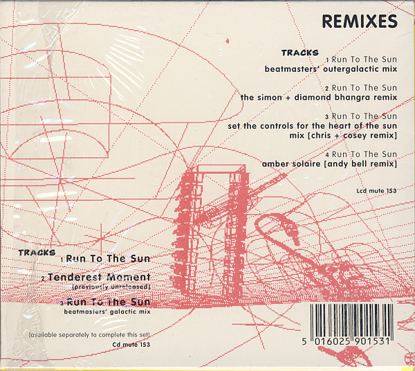 Erasure - Run To The Sun (Remixes) - Used CD image 2