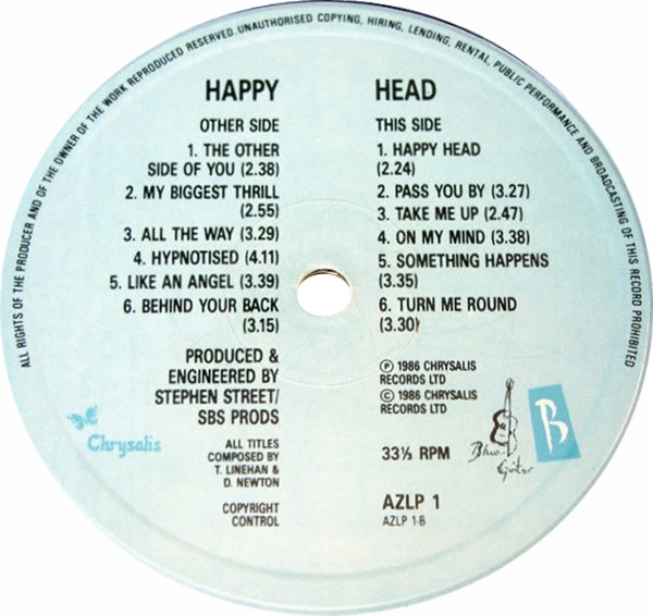 Mighty Lemon Drops - Happy Head - Used Vinyl Record image 4