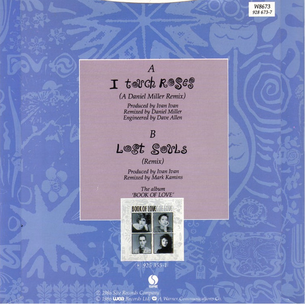 Book Of Love - I Touch Roses (A Daniel Miller Remix) - Used Vinyl Rec image 2