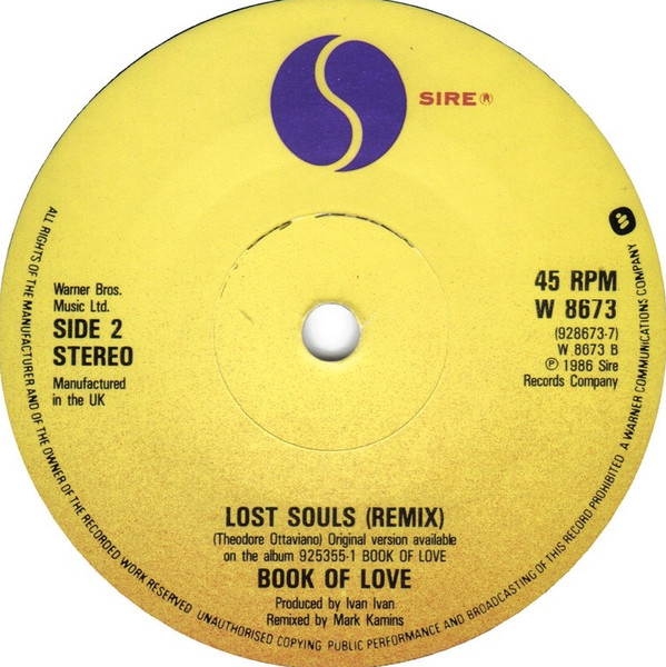 Book Of Love - I Touch Roses (A Daniel Miller Remix) - Used Vinyl Rec image 4