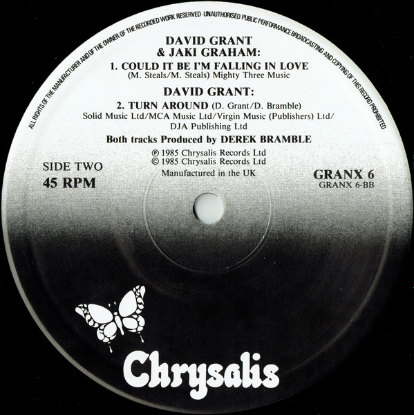 David Grant - Could It Be I'm Falling In Love (Extended Version) - Us image 4