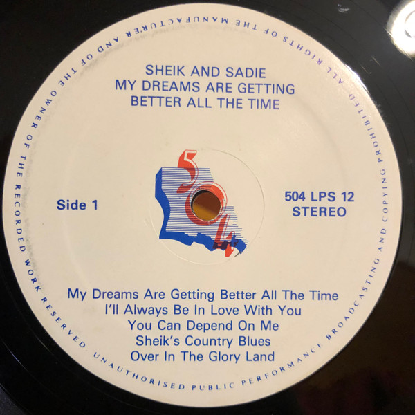 George "Kid Sheik" C - My Dreams Are Getting Better All The Time - Used image 3