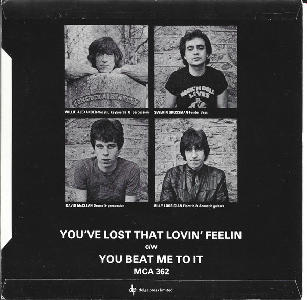 Willie Alexander & T - You've Lost That Lovin' Feelin' - Used Vinyl Rec image 2