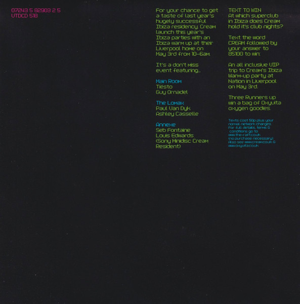 Various - Cream Future Trance 2003 - Used 2xcd image 15