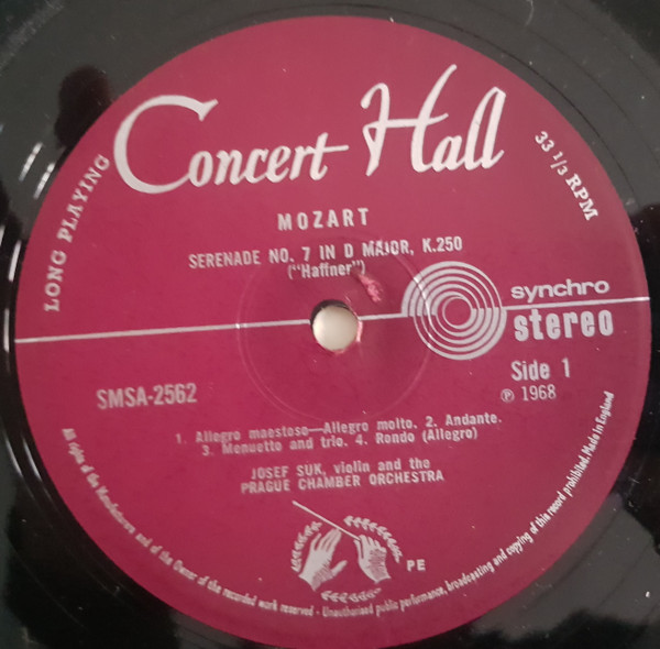 Wolfgang Amadeus Moz - Serenade N° 7 En Re Majeur, K. 250 "Haffner" image 3