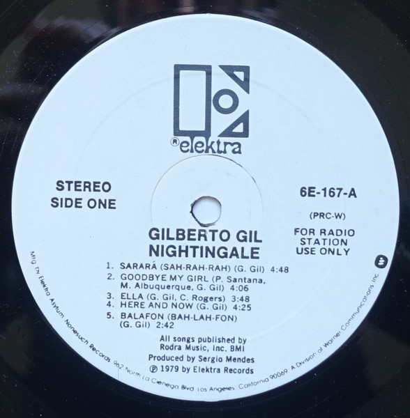 Gilberto Gil - Nightingale - Used Vinyl Record image 5