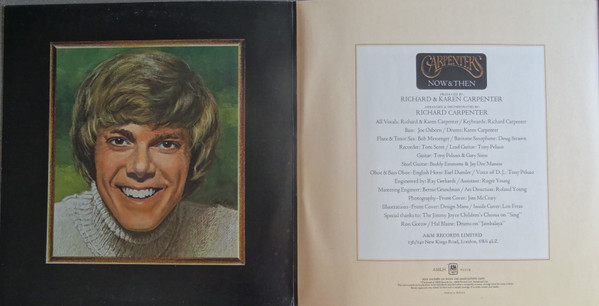 Carpenters - Now & Then - Used Vinyl Record image 3