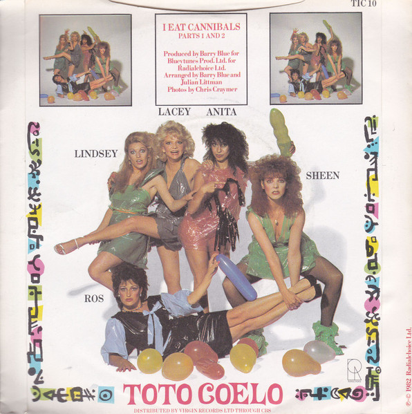 Toto Coelo - I Eat Cannibals - Used Vinyl Record 7" image 2