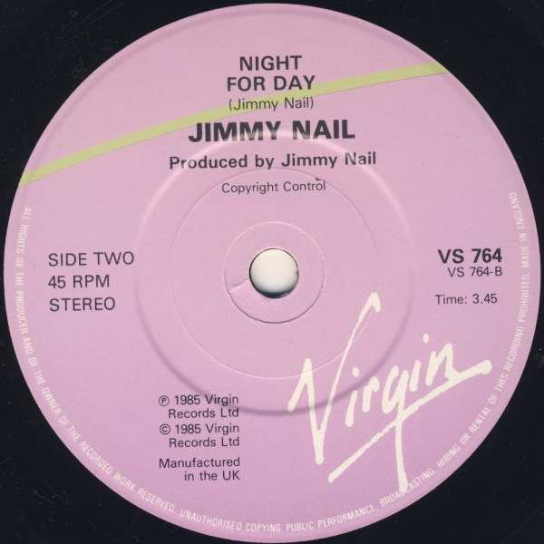 Jimmy Nail - Love Don't Live Here Anymore - Used Vinyl Record 7" image 4