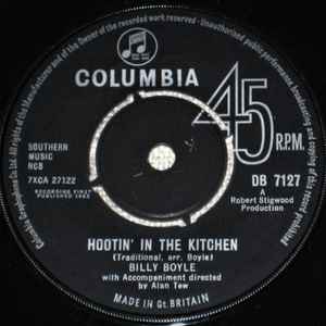 Billy Boyle - Hootin' In The Kitchen / Lovers Hill - Used Vinyl Record 7 image 1