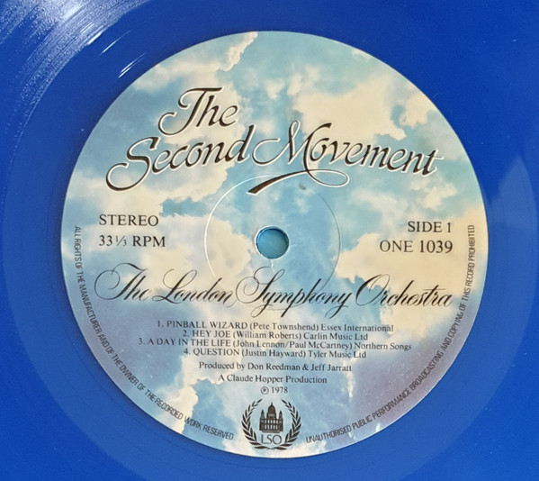 London Symphony Orch - Classic Rock - The Second Movement - Used Viny image 4