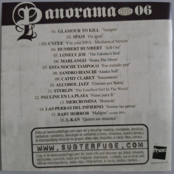 Various - Panorama 06 Subterfuge Records En Exclusiva Para La Fnac - image 2