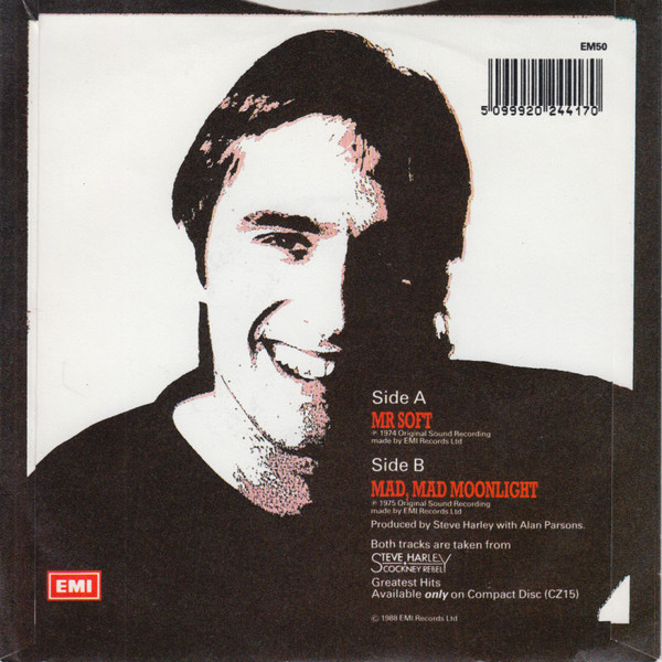 Steve Harley & Cockn - Mr Soft - Used Vinyl Record 7" image 2