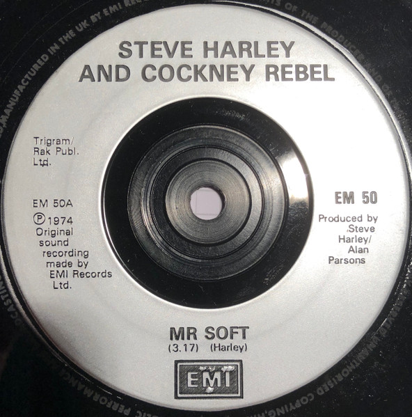 Steve Harley & Cockn - Mr Soft - Used Vinyl Record 7" image 3