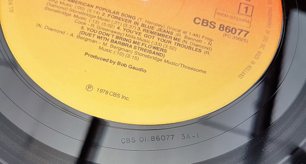 Neil Diamond - You Don't Bring Me Flowers - Used Vinyl Record image 11