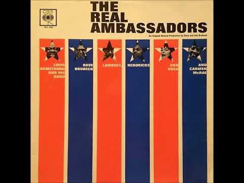 Louis Armstrong And - Real Ambassadors - Used Vinyl Record image 1
