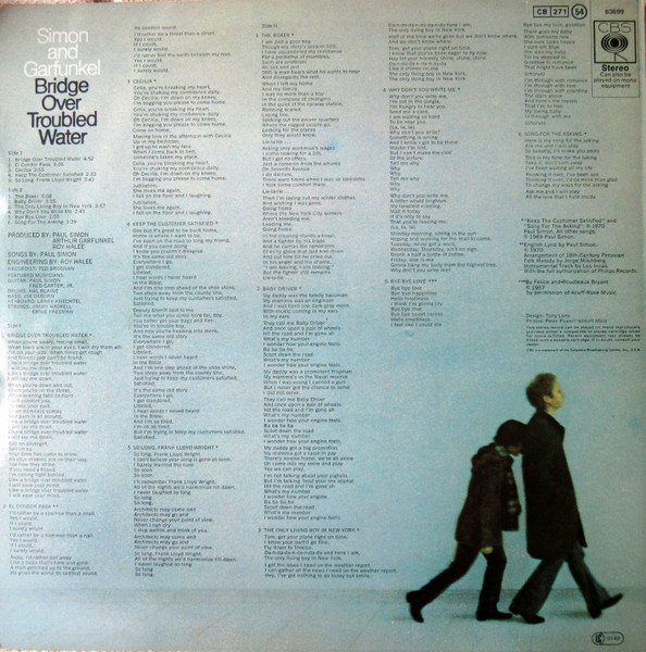 Simon & Garfunkel - Bridge Over Troubled Water - Used Vinyl Record image 2