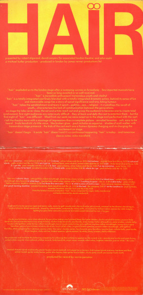 Various - Hair - Used Vinyl Record image 2