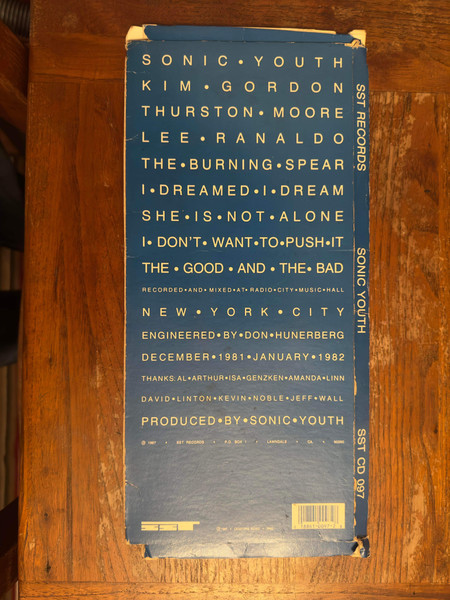 Sonic Youth - Used CD image 9