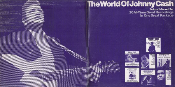 Johnny Cash - World Of - Used Vinyl Record image 2