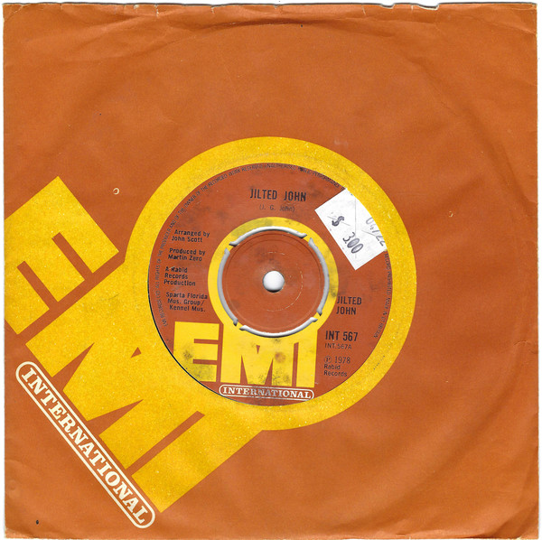 Jilted John - Used Vinyl Record 7" image 3