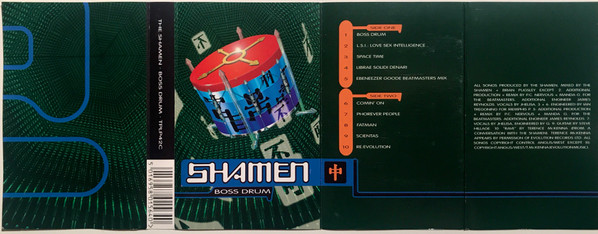 Shamen - Boss Drum - Used Cassette image 11