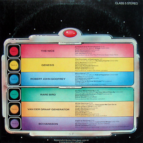 Various - Charisma Keyboards - Used Vinyl Record image 2