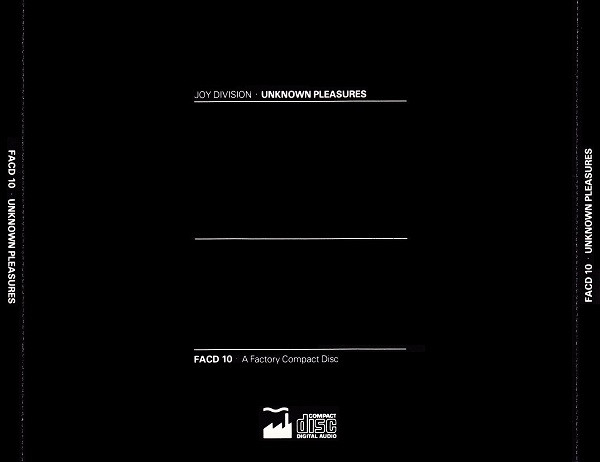 Joy Division - Unknown Pleasures - Used CD image 2