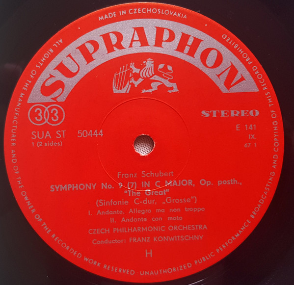 Franz Schubert - Symphony In C Major ("The Great") - Used Vinyl Recor image 2
