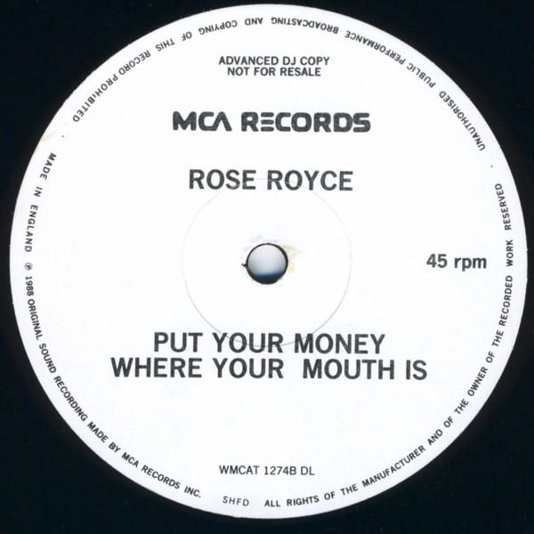 Rose Royce - I Wanna Get Next To You - Used Vinyl Record 12" image 3