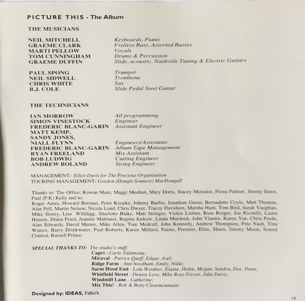 Wet Wet Wet - Picture This - Used CD image 21