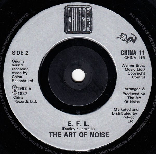 Art Of Noise - Kiss - Used Vinyl Record 7" image 4