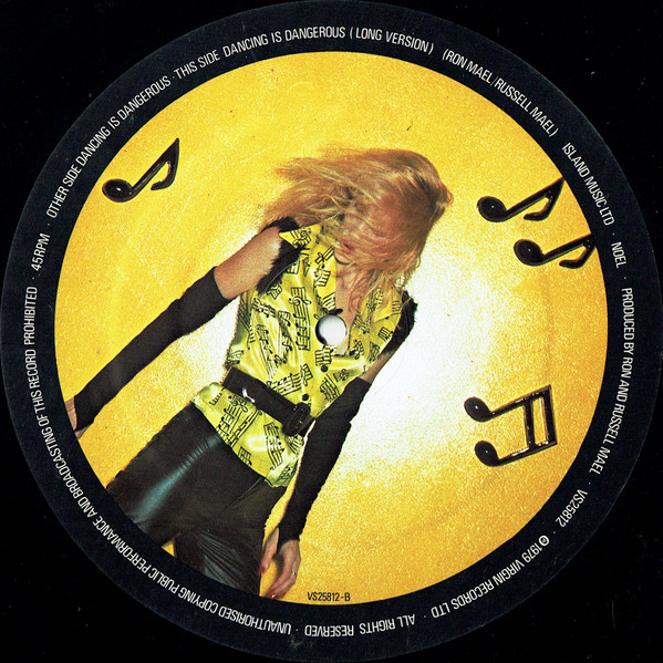 Noel - Dancing Is Dangerous - Used Vinyl Record 12" image 4