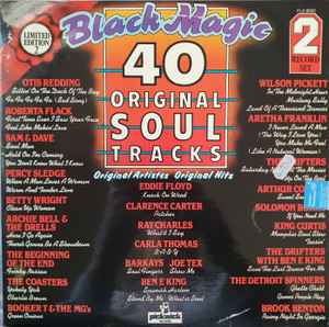 Various - Black Magic (40 Original Soul Tracks) - Used Vinyl Record image 1