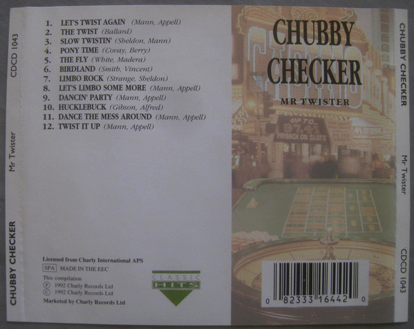 Chubby Checker - Mr Twister - Used CD image 2