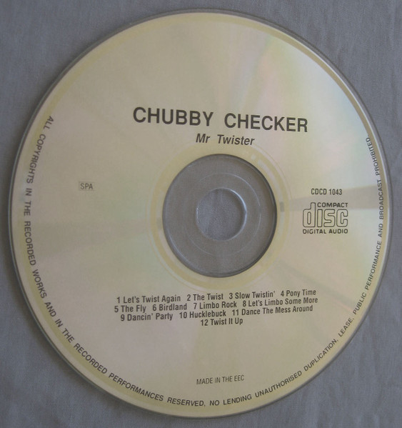 Chubby Checker - Mr Twister - Used CD image 3