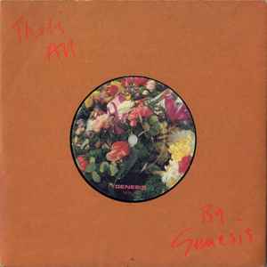 Genesis - That's All - Used Vinyl Record 7" image 1