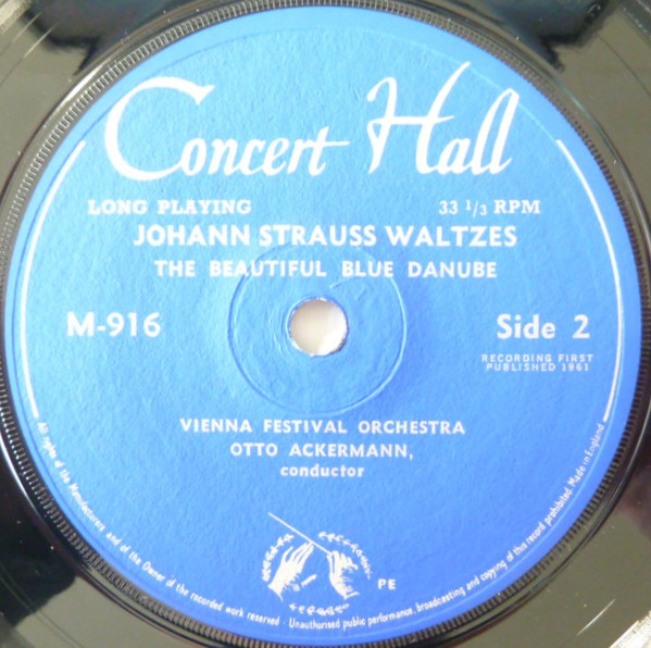 Johann Strauss Jr. - Blue Danube And Emperor Waltzes - Used Vinyl Rec image 4