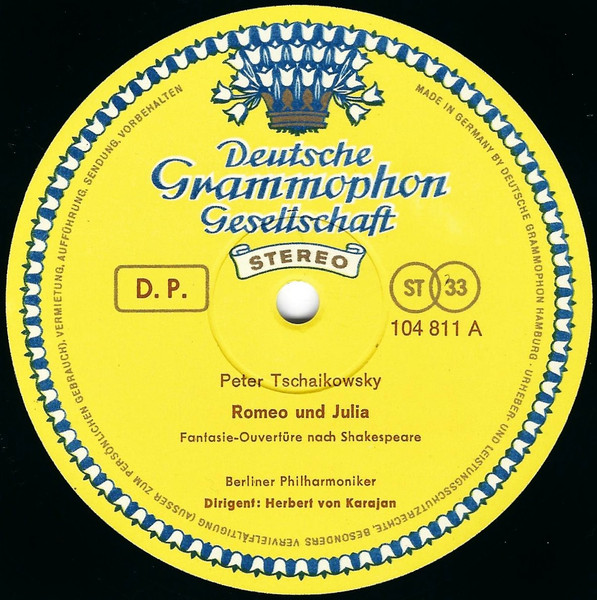 Pyotr Ilyich Tchaiko - Peter Tschaikowsky - - Used Vinyl Reco image 3