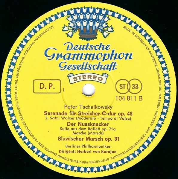 Pyotr Ilyich Tchaiko - Peter Tschaikowsky - - Used Vinyl Reco image 4