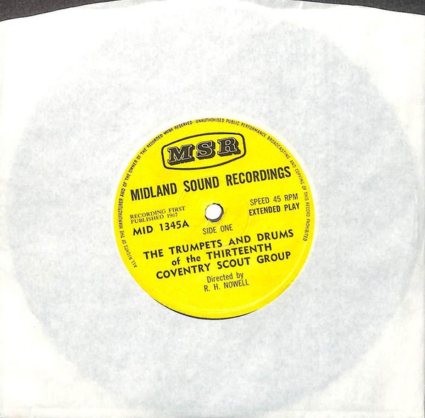 Trumpets And Drums O - Used Vinyl Record 7" image 2