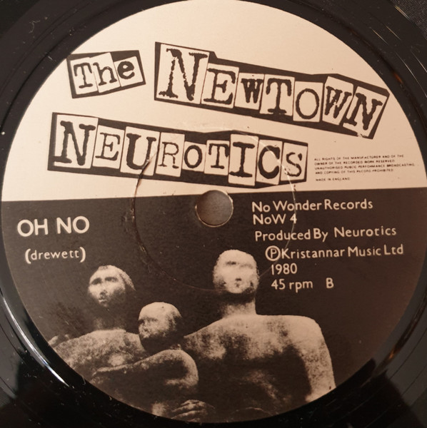 Newtown Neurotics - When The Oil Runs Out - Used Vinyl Record 7" image 5