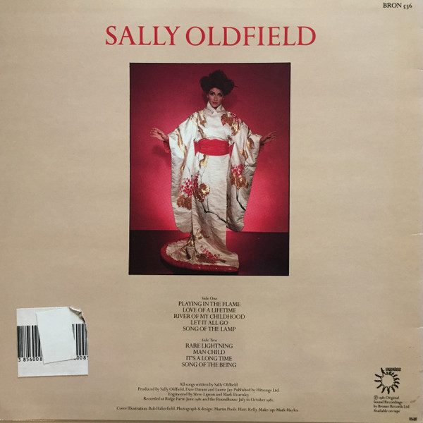 Sally Oldfield - Playing In The Flame - Used Vinyl Record image 2