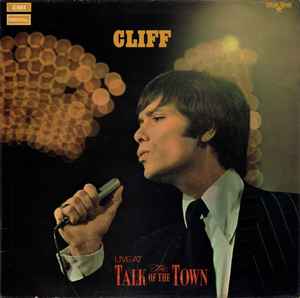 Cliff Richard - Cliff Live At The Talk Of The Town - Used Vinyl Record image 1