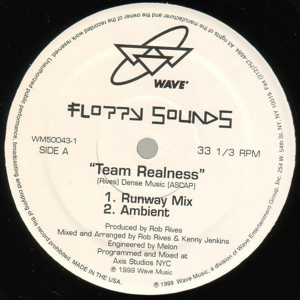 Floppy Sounds - Team Realness - Used Vinyl Record 12" image 2