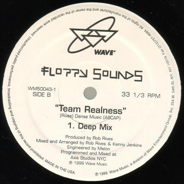 Floppy Sounds - Team Realness - Used Vinyl Record 12" image 3